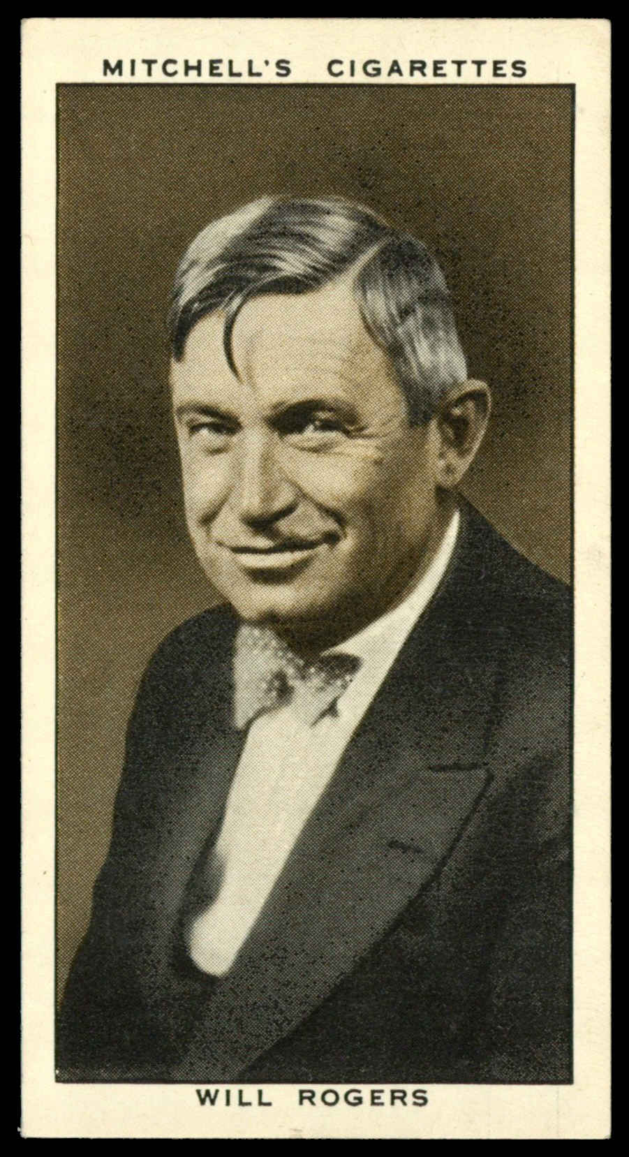 Mitchell - 'A Gallery of 1935' (1936) - Will Rogers Mitchell - 'A Gallery of 1935' (1936) - Will Rogers
