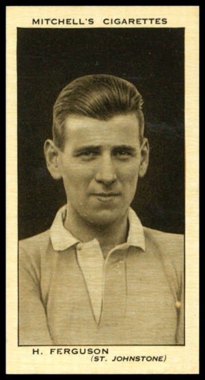 Mitchell - 'Scottish Footballers' (1934) - #10 - H. Ferguson (St. Johnstone)