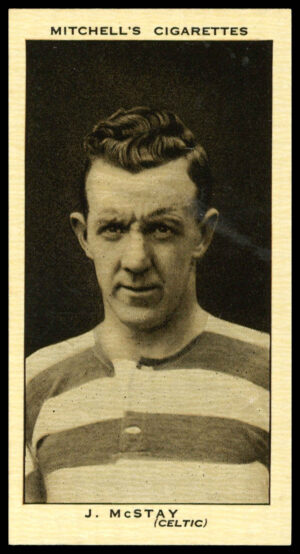 Mitchell - 'Scottish Footballers' (1934) - #30 - J. McStay (Celtic)