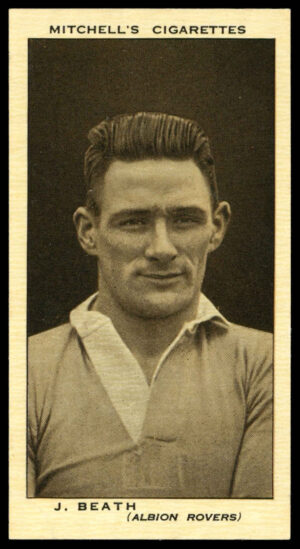 Mitchell - 'Scottish Footballers' (1934) - #4 - J. Beath (Albion Rovers)