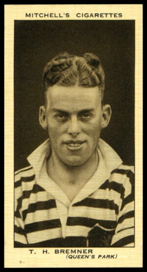 Mitchell - 'Scottish Footballers' (1934) - #6 - T.H. Bremner (Queen's Park)