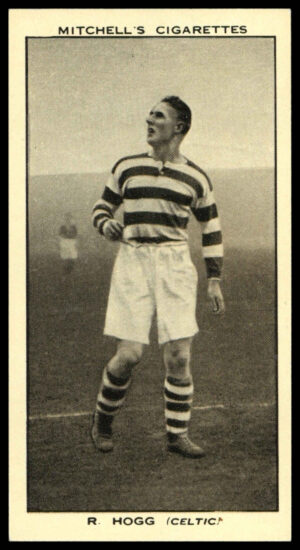 Mitchell - 'Scottish Football Snaps' (1935) - #18 - R. Hogg (Celtic)