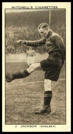 Mitchell - 'Scottish Football Snaps' (1935) - #19 - J. Jackson (Chelsea) Mitchell - 'Scottish Football Snaps' (1935) - #19 - J. Jackson (Chelsea)