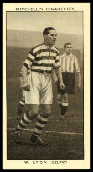 Mitchell - 'Scottish Football Snaps' (1935) - #25 - W. Lyon (Glasgow Celtic)