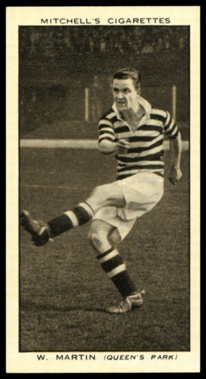 Mitchell - 'Scottish Football Snaps' (1935) - #27 - W. Martin (Queens Park)