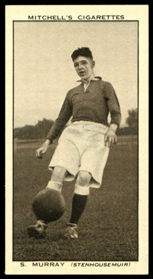 Mitchell - 'Scottish Football Snaps' (1935) - #37 - S. Murray (Stenhousemuir)