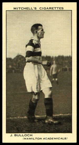 Mitchell - 'Scottish Football Snaps' (1935) - #5 - J. Bulloch (Hamilton Academicals)