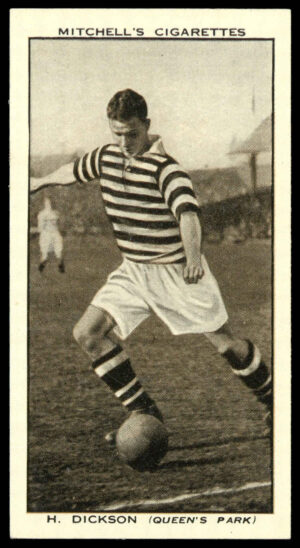 Mitchell - 'Scottish Football Snaps' (1935) - H. Dickson (Queens Park)