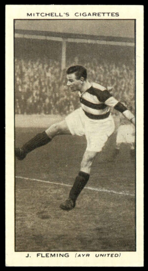 Mitchell - 'Scottish Football Snaps' (1935) - J.Fleming (Ayr United)