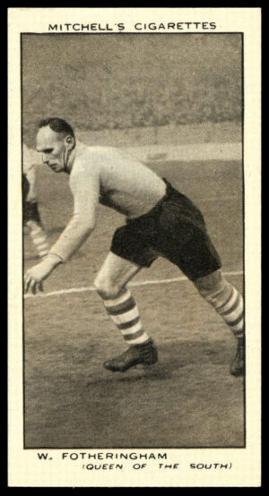 Mitchell - 'Scottish Football Snaps' (1935) - W. Fotheringhan (Queen Of The South)