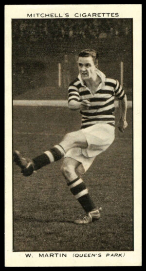 Mitchell - 'Scottish Football Snaps' (1935) - W. Martin (Queens Park)