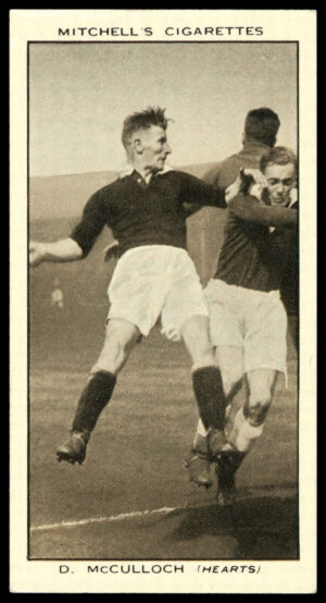 Mitchell - 'Scottish Football Snaps' (1935) - D. McCulloch (Heart of Midlothian)