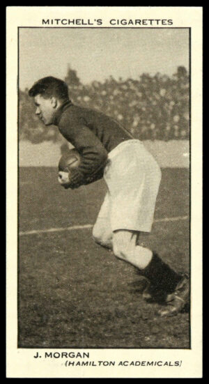 Mitchell - 'Scottish Football Snaps' (1935) - J. Morgan (Hamilton Academicals)
