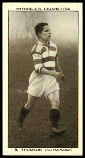 Mitchell - 'Scottish Football Snaps' (1935) - B. Thompson (Kilmarnock)
