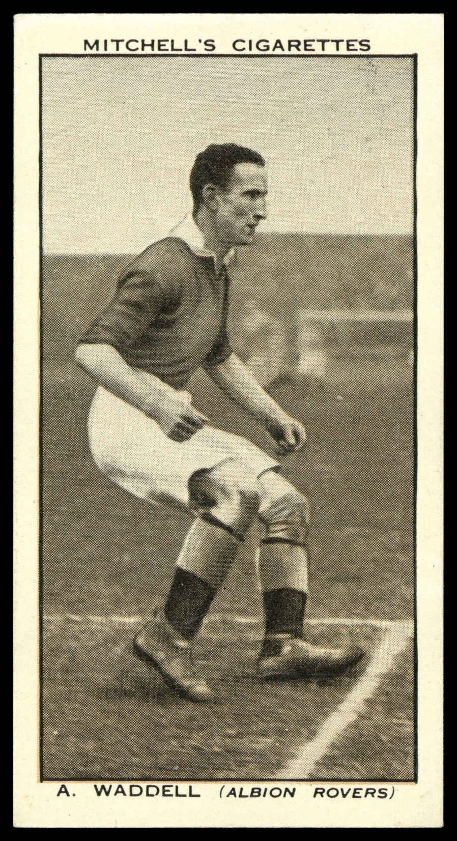 Mitchell - 'Scottish Football Snaps' (1935) - A. Waddell (Albion Rovers) Mitchell - 'Scottish Football Snaps' (1935) - A. Waddell (Albion Rovers)