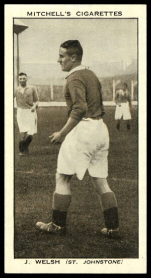 Mitchell - 'Scottish Football Snaps' (1935) - J. Welsh (St. Johnstone)