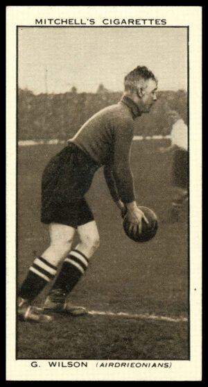 Mitchell - 'Scottish Football Snaps' (1935) - G. Wilson (Airdrieonians)