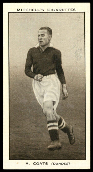 Mitchell - 'Scottish Football Snaps' (1935) - A. Coats (Dundee)