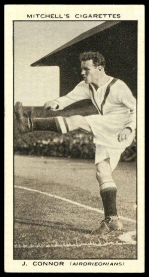Mitchell - 'Scottish Football Snaps' (1935) - J. Connor (Airdrieonians)