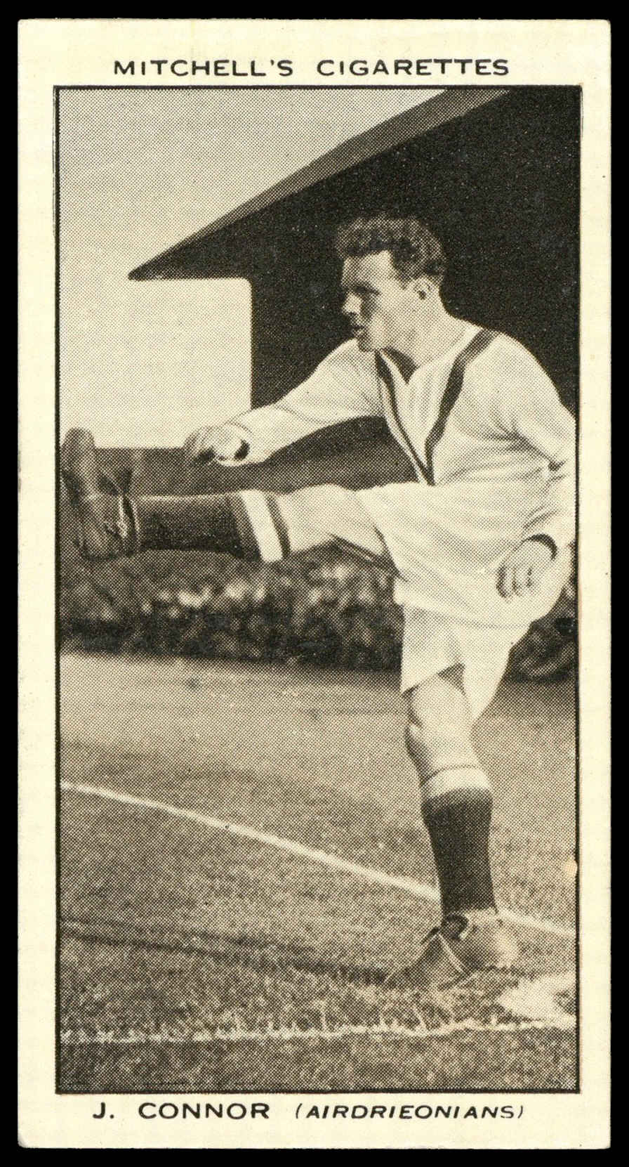 Mitchell - 'Scottish Football Snaps' (1935) - J. Connor (Airdrieonians) Mitchell - 'Scottish Football Snaps' (1935) - J. Connor (Airdrieonians)