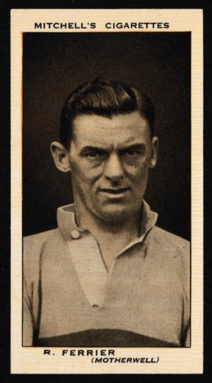 Mitchell (Stephen) - 'Scottish Footballers' (1934) - R. Ferrier (Motherwell) Mitchell (Stephen) - 'Scottish Footballers' (1934) - R. Ferrier (Motherwell)