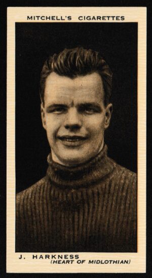 Mitchell (Stephen) - 'Scottish Footballers' (1934) - J. Harkness (Heart of Midlothian)