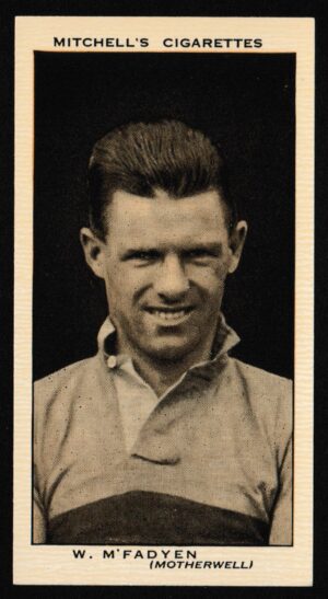 Mitchell (Stephen) - 'Scottish Footballers' (1934) - W. McFadyen (Motherwell)