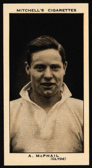 Mitchell (Stephen) - 'Scottish Footballers' (1934) - A. McPhail (Clyde)