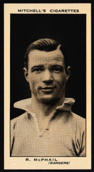Mitchell (Stephen) - 'Scottish Footballers' (1934) - R. McPhail (Rangers)