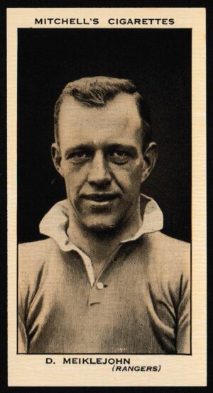 Mitchell (Stephen) - 'Scottish Footballers' (1934) - D. Meiklejohn (Rangers)