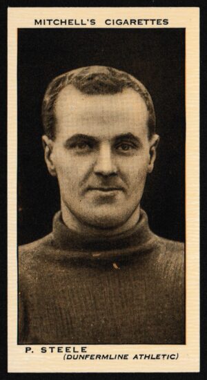 Mitchell (Stephen) - 'Scottish Footballers' (1934) - P. Steele (Dunfermline Athletic)