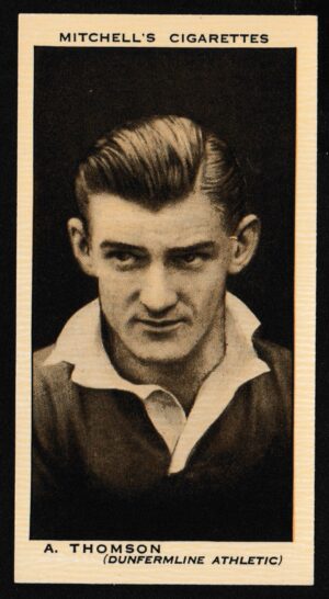 Mitchell (Stephen) - 'Scottish Footballers' (1934) - A. Thomson (Dunfermline Athletic)