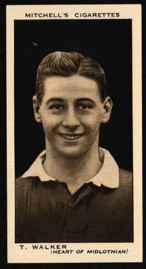 Mitchell (Stephen) - 'Scottish Footballers' (1934) - T. Walker (Heart of Midlothian)