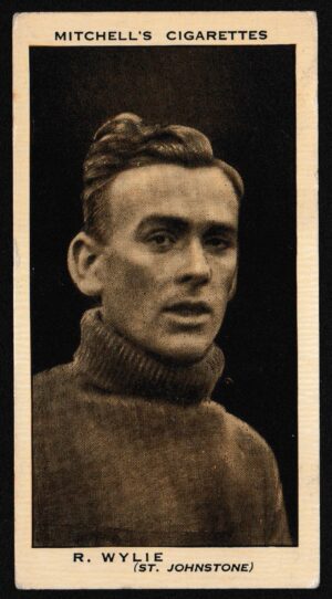 Mitchell (Stephen) - 'Scottish Footballers' (1934) - R. Wylie (St. Johnstone)