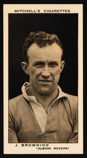 Mitchell (Stephen) - 'Scottish Footballers' (1934) - J. Browning (Albion Rovers)