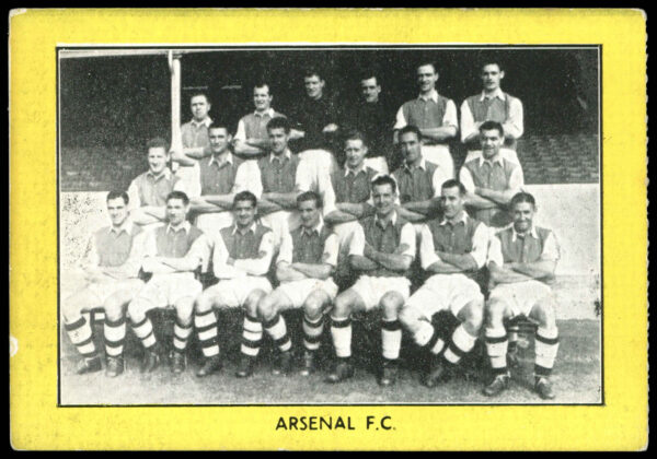M.M. Frame – ‘Arsenal F.C.’ – Sport Aces (1951) – CardHawk