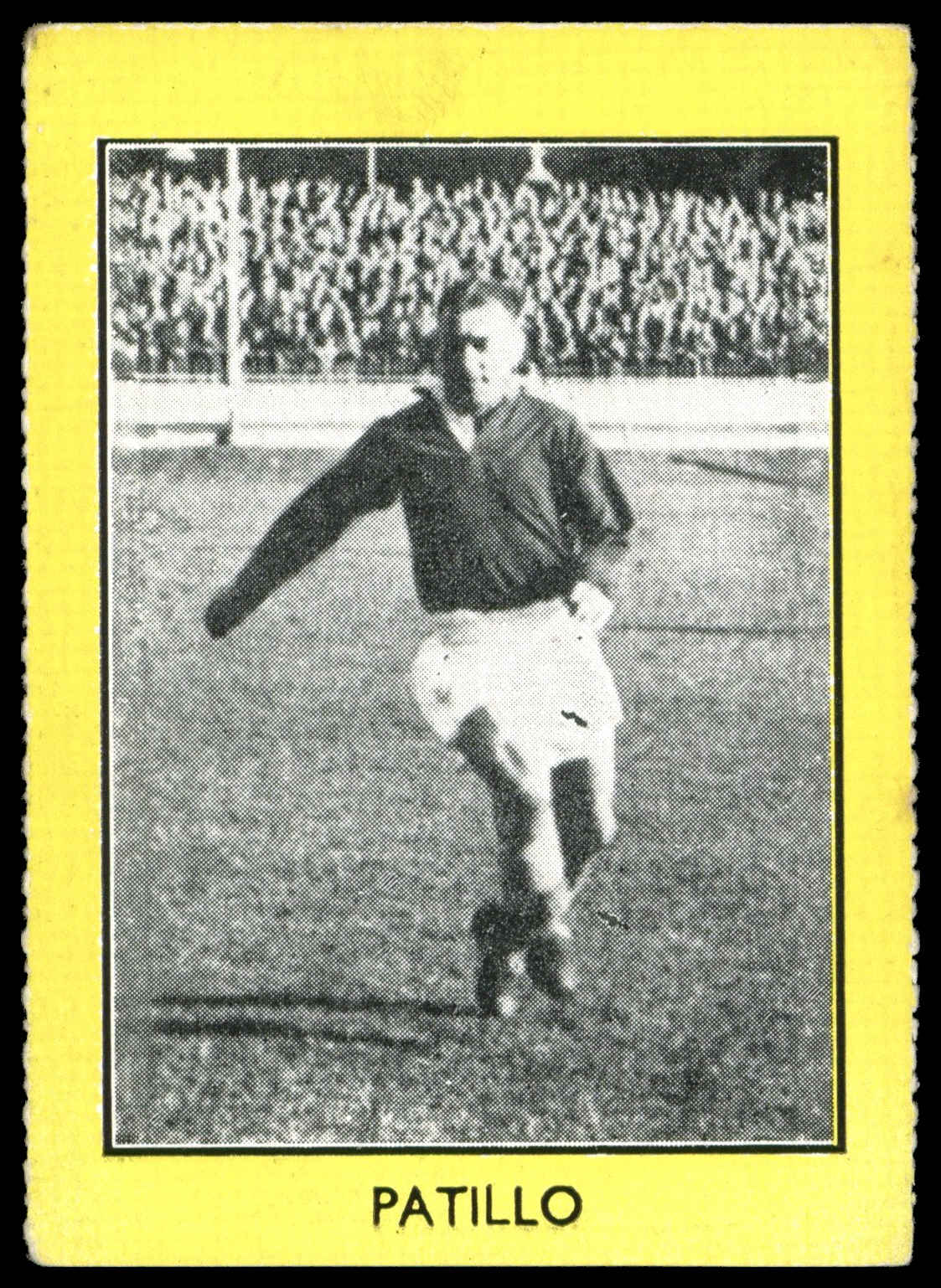 M.M. Frame - 'J. Patillo (Dundee)' - Sport Aces (1951) M.M. Frame - 'J. Patillo (Dundee)' - Sport Aces (1951)