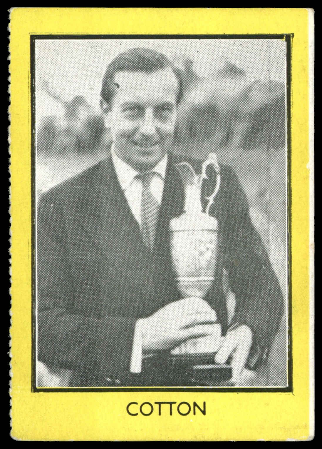 M.M. Frame - 'Henry Cotton (Golf)' - Sport Aces (1951) M.M. Frame - 'Henry Cotton (Golf)' - Sport Aces (1951)