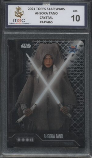 2021 Topps Star Wars Crystal -  Ahsoka Tano CR5 Graded MGC-10