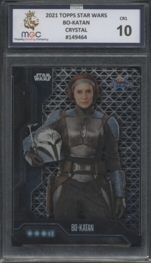 2021 Topps Star Wars Crystal -  Bo-Katan CR1 Graded MGC-10