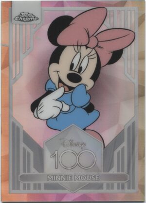 2023 Topps Disney 100 Chrome - Refractor Minnie Mouse