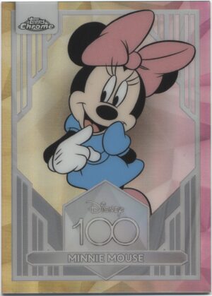 2023 Topps Disney 100 Chrome - Refractor Minnie Mouse