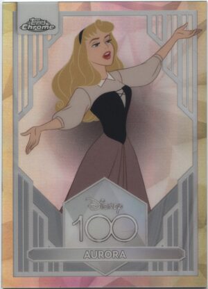 2023 Topps Disney 100 Chrome - Refractor Aurora (Sleeping Beauty)
