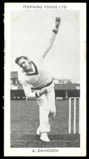 Morning Foods - 'Test Cricketers' #15 - A.K. Davidson (New South Wales) (1953) Morning Foods - 'Test Cricketers' #15 - A.K. Davidson (New South Wales) (1953)