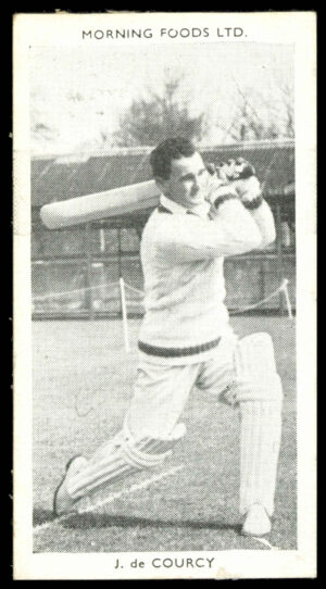 Morning Foods - 'Test Cricketers' #17 - J.H. de Courcy (New South Wales) (1953) Morning Foods - 'Test Cricketers' #17 - J.H. de Courcy (New South Wales) (1953)