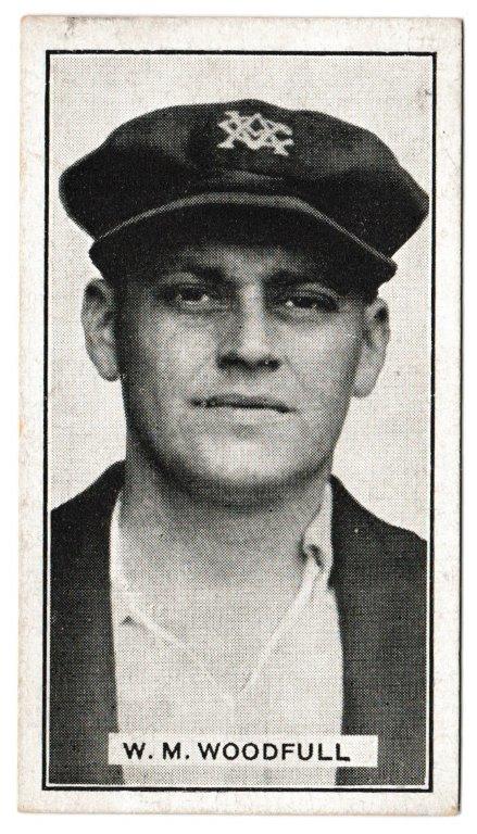 Morris (B) - 'Australian Cricketers' (1925) - Card #10 - W.M. Woodfull (Victoria) Morris (B) - 'Australian Cricketers' (1925) - Card #10 - W.M. Woodfull (Victoria)