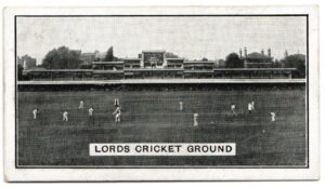 Morris  (B) - 'Australian Cricketers' (1925) - Card #22 - Lords Cricket Ground