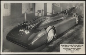 Real Photo - 'Sir Malcolm Campbell's Famous BlueBird' (1936) - Unused Postcard