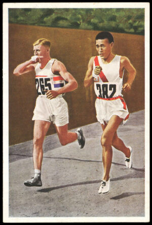 Muhlen Franck - 'Olympia 1936 Berlin S12' - Kitei Son (Japan) & Haper (Great Britain) (1936)
