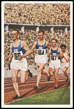 Muhlen Franck - 'Olympia 1936 Berlin S12' - Salminen, Askola & Iso-Hollo (Finland) & Murakoso (Japan)  (1936)